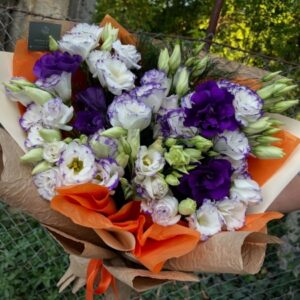 Renkli Lisyantus Buketi