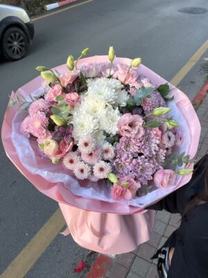 Premium Pembe Mevsim Buketi